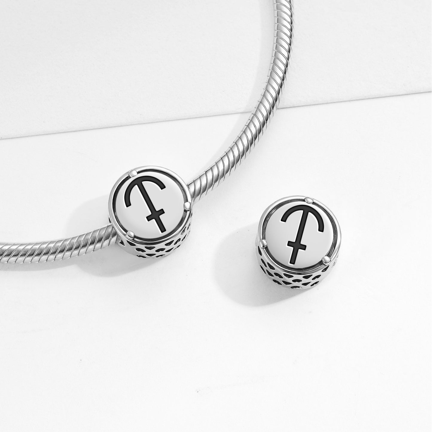 Chronos Greek Mythology Symbols Charm