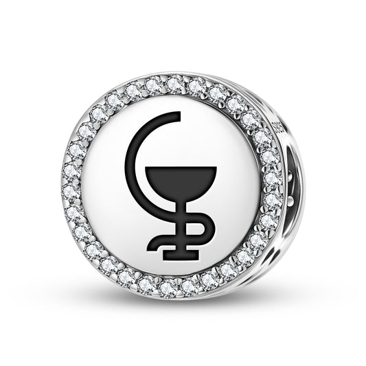 Hygeia Greek Mythology Symbols Charm