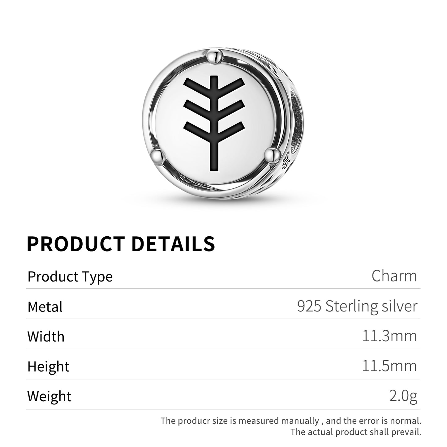 Beltane Celtic Symbols Charm