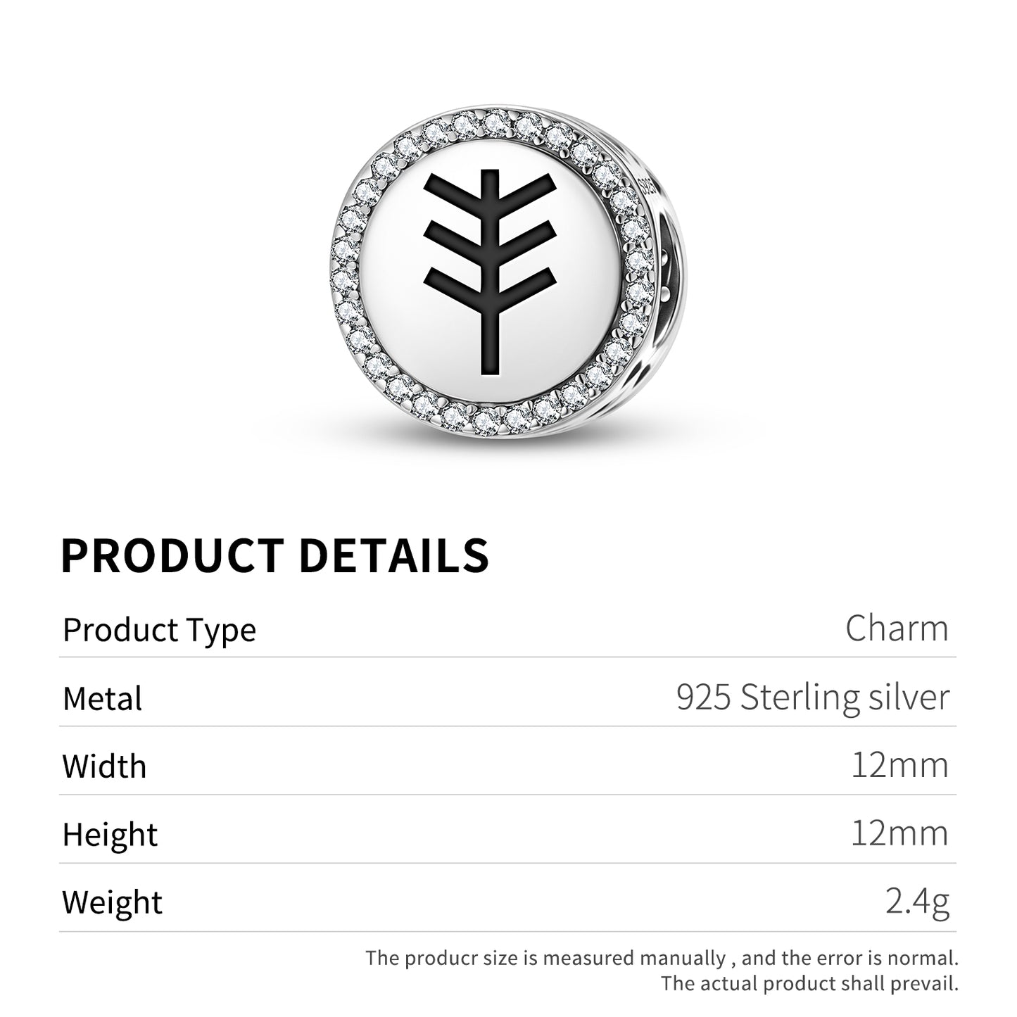 Beltane Celtic Symbols Charm