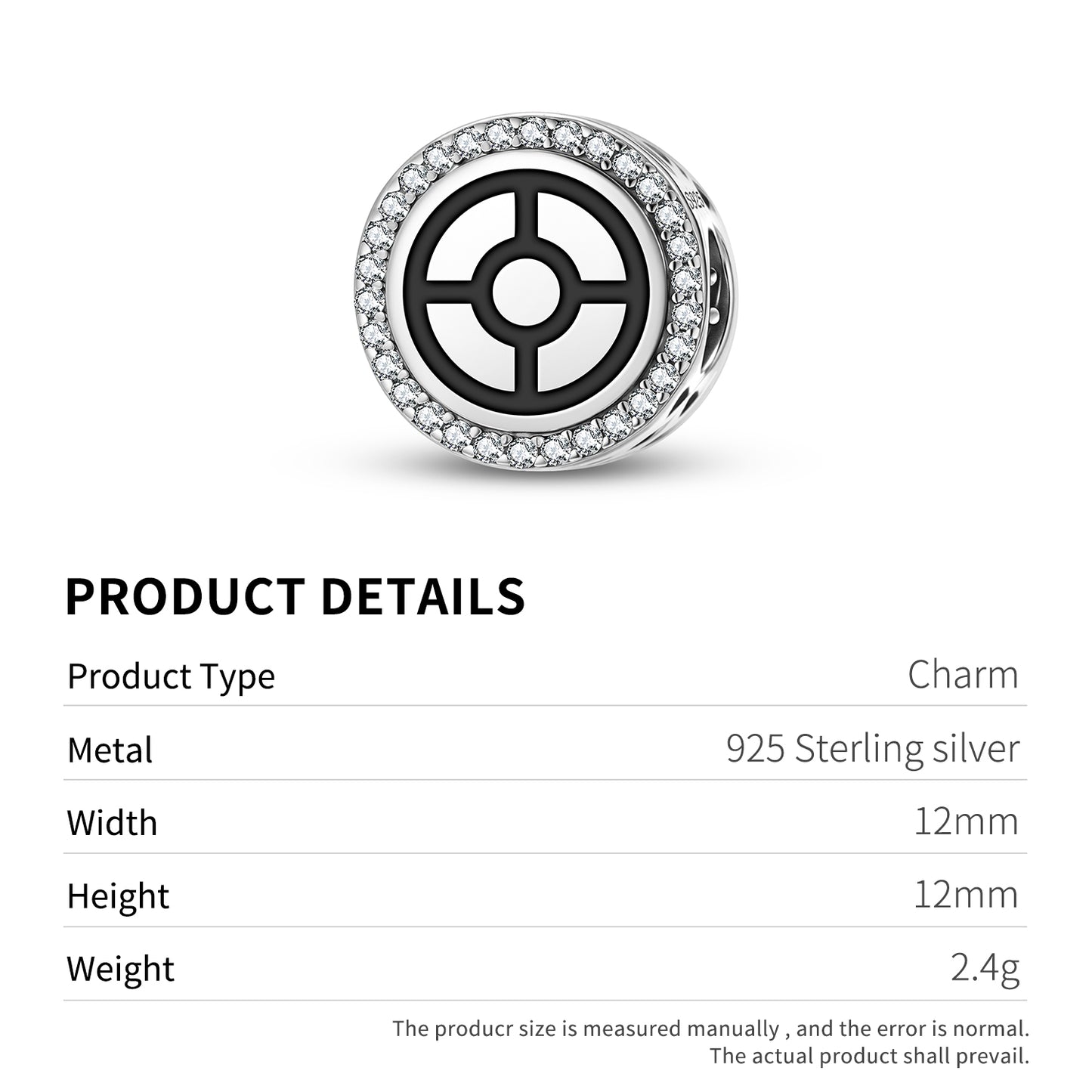 Wheel of Taranis Celtic Symbols Charm