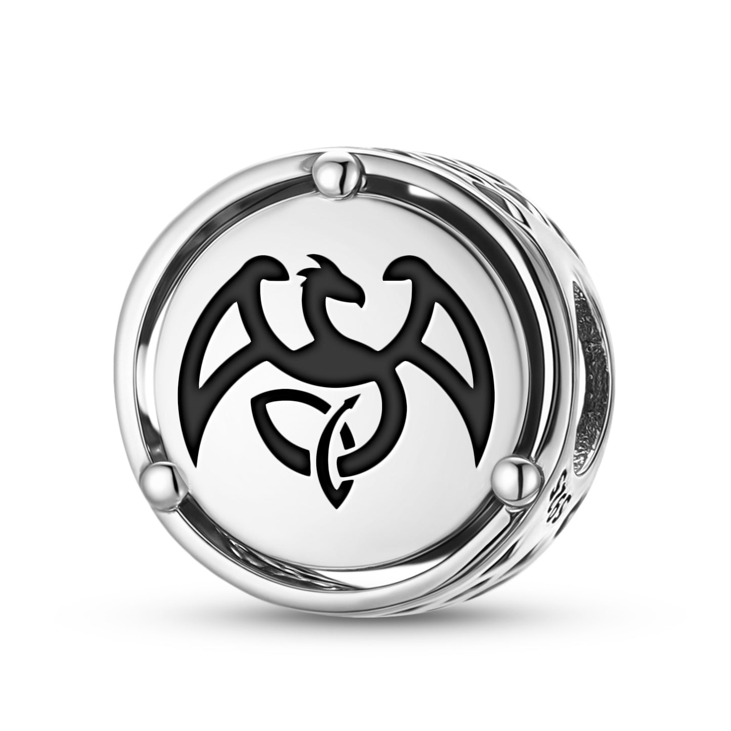 The Dragon Celtic Symbols Charm