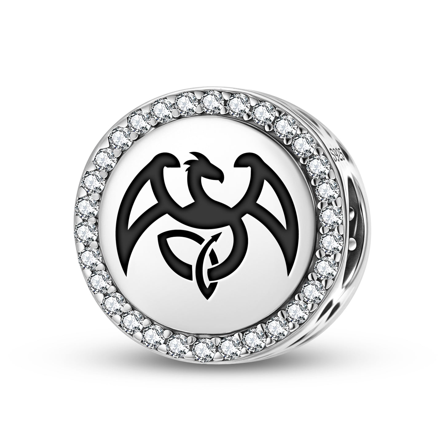 The Dragon Celtic Symbols Charm