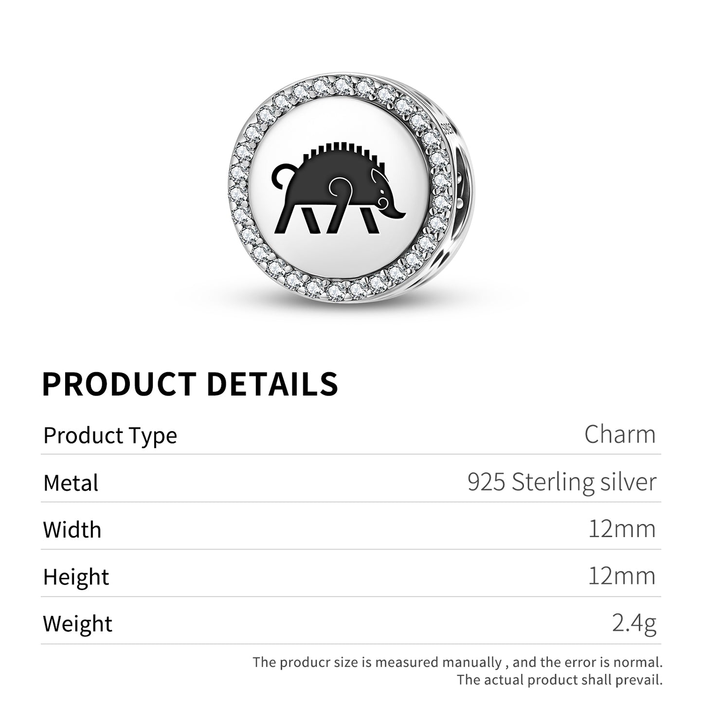 The Boar Celtic Symbols Charm