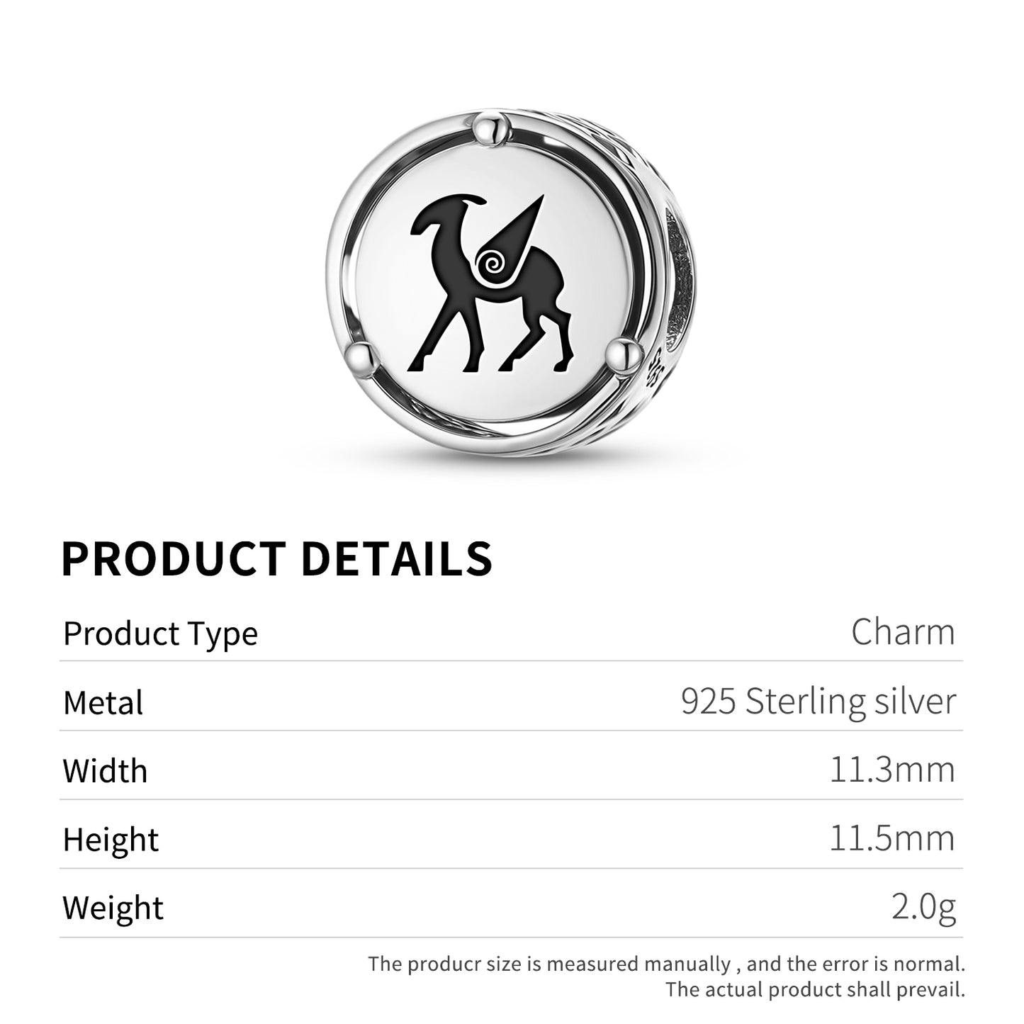 The Stag Celtic Symbols Charm