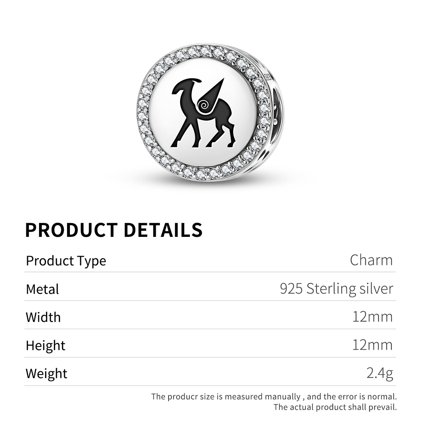 The Stag Celtic Symbols Charm