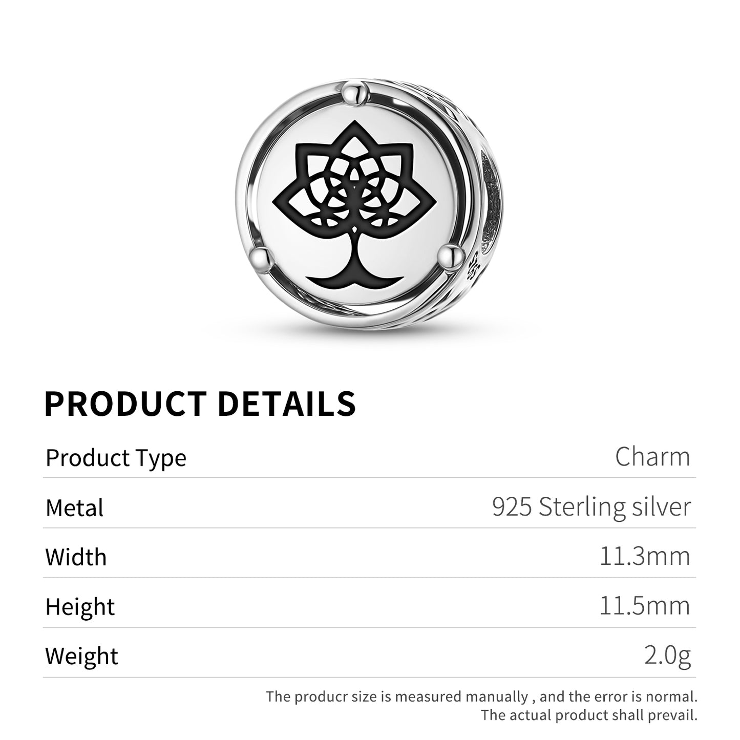 The Tree of Life Celtic Symbols Charm