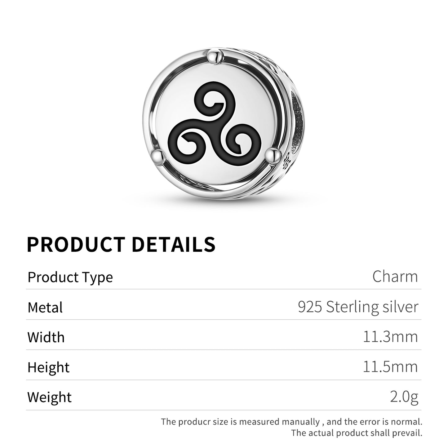 Triskeles – Celtic Love Knot Celtic Symbols Charm
