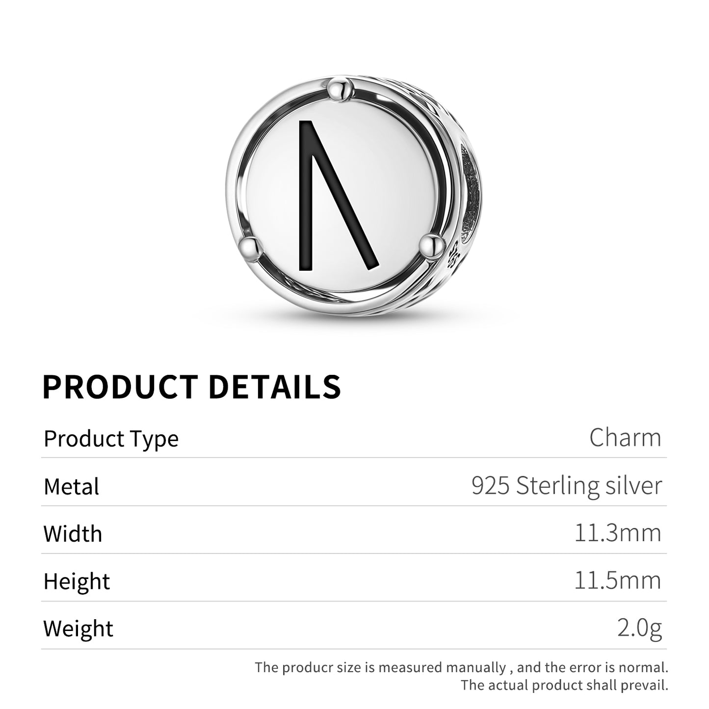 Uruz Norse Runes Symbols Charm