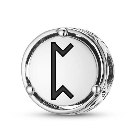 Pertho Norse Runes Symbols Charm