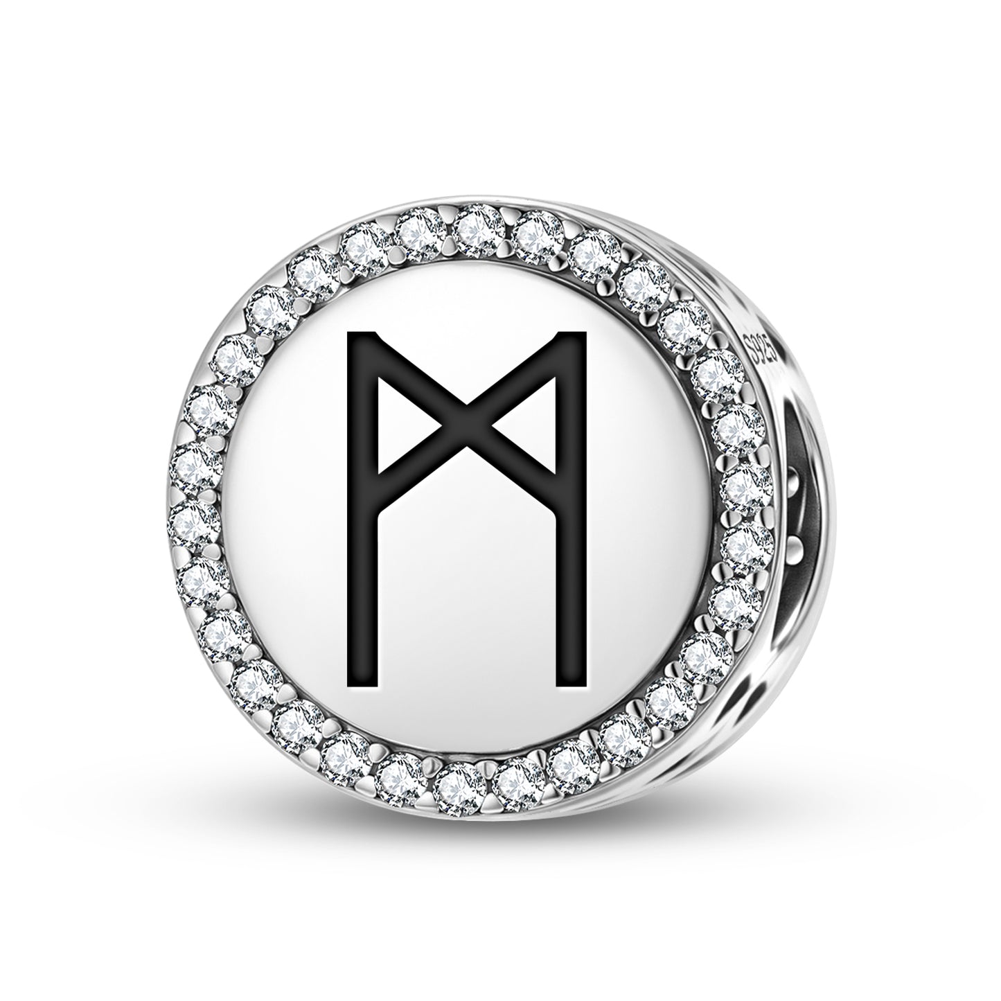 Mannaz Norse Runes Symbols Charm