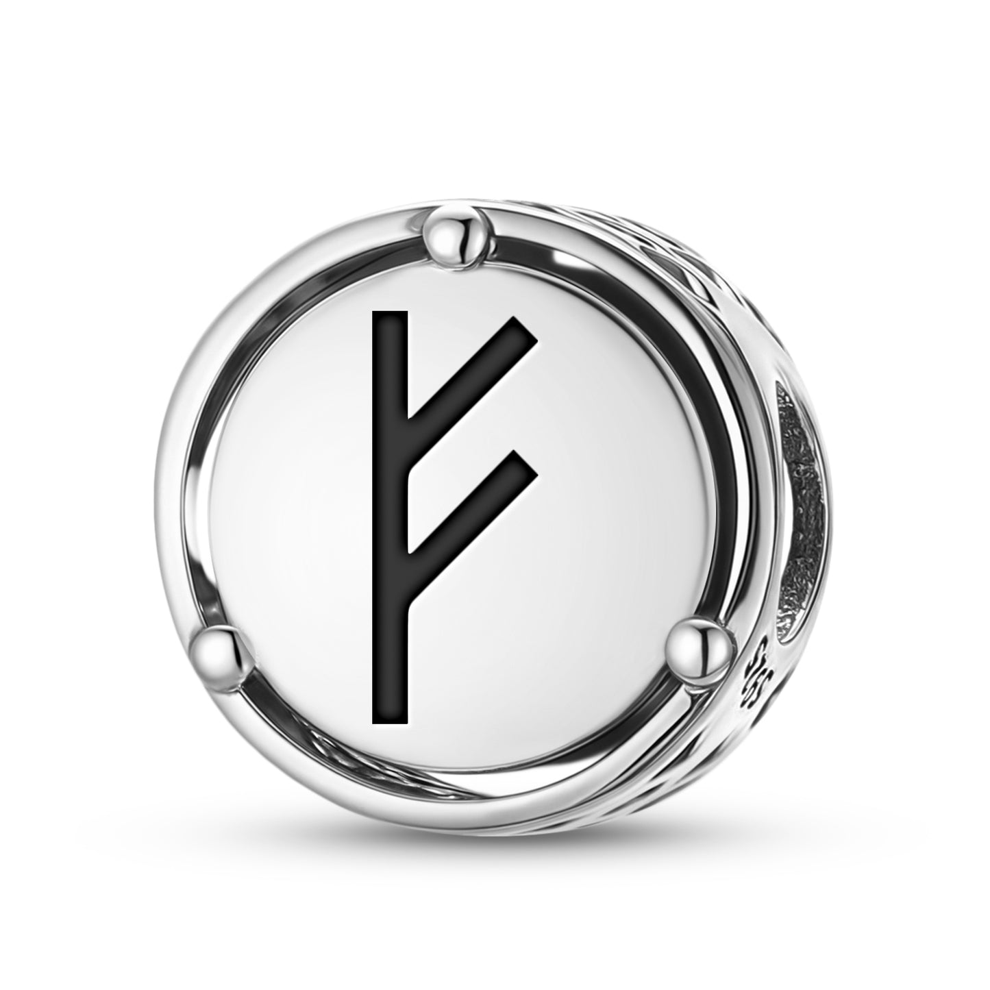 Fehu Norse Runes Symbols Charm