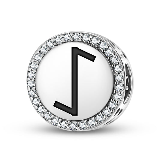 Eiwaz Norse Runes Symbols Charm