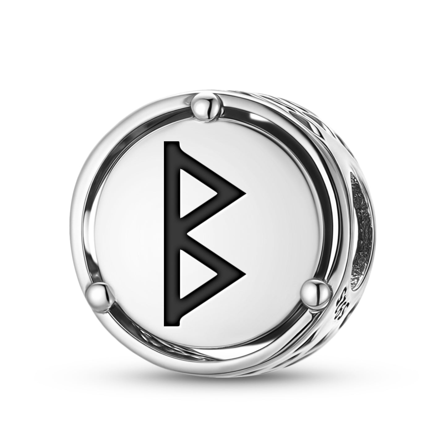 Berkanan Norse Runes Symbols Charm
