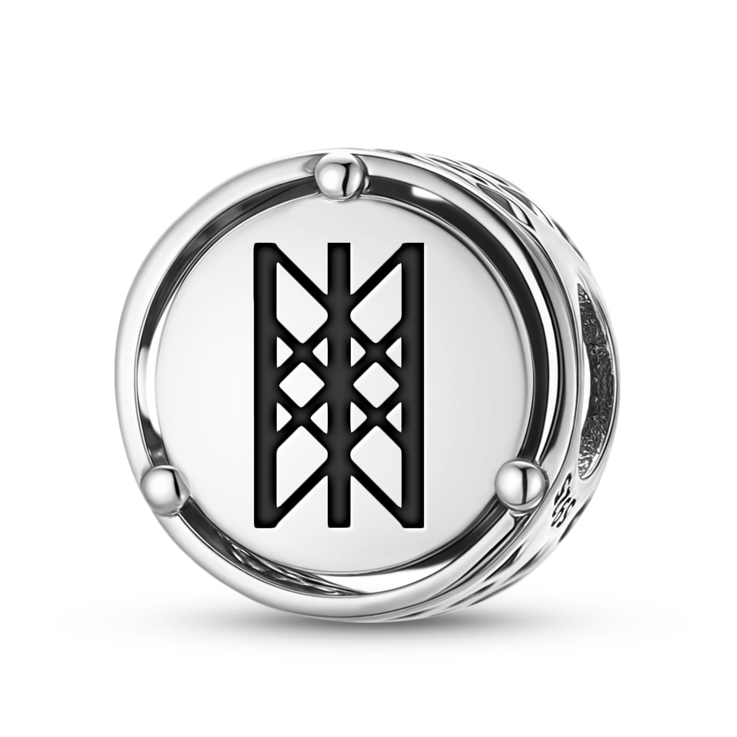 Web of wyrd Norse Symbols Charm