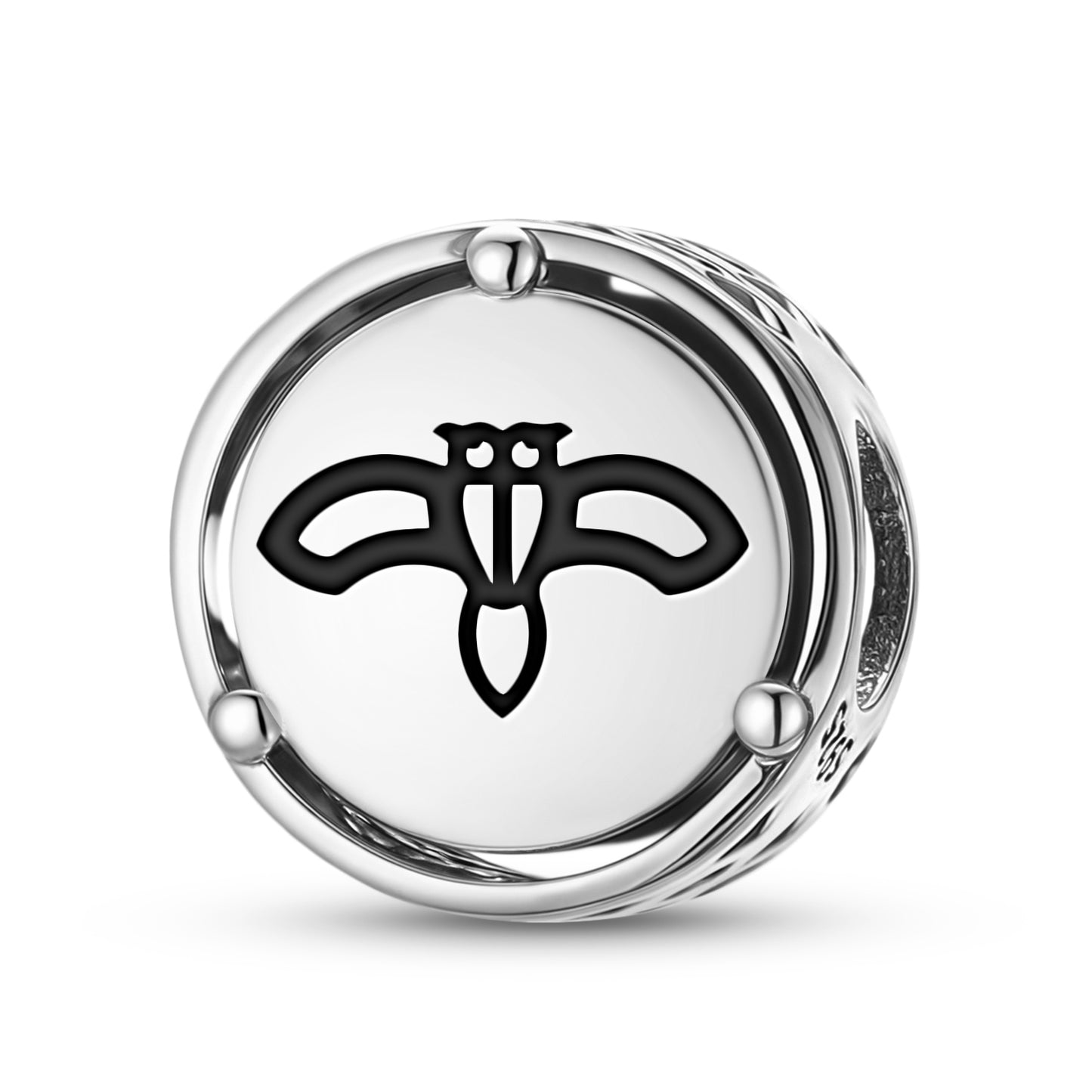 Huginn and Muninn Norse Symbols Charm