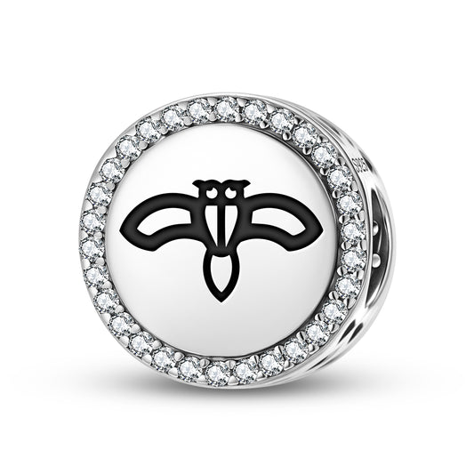 Huginn and Muninn Norse Symbols Charm