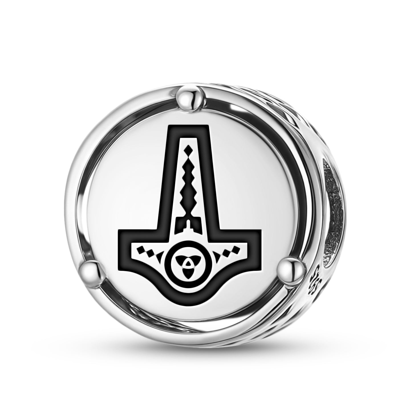 Mjolnir Norse Symbols Charm