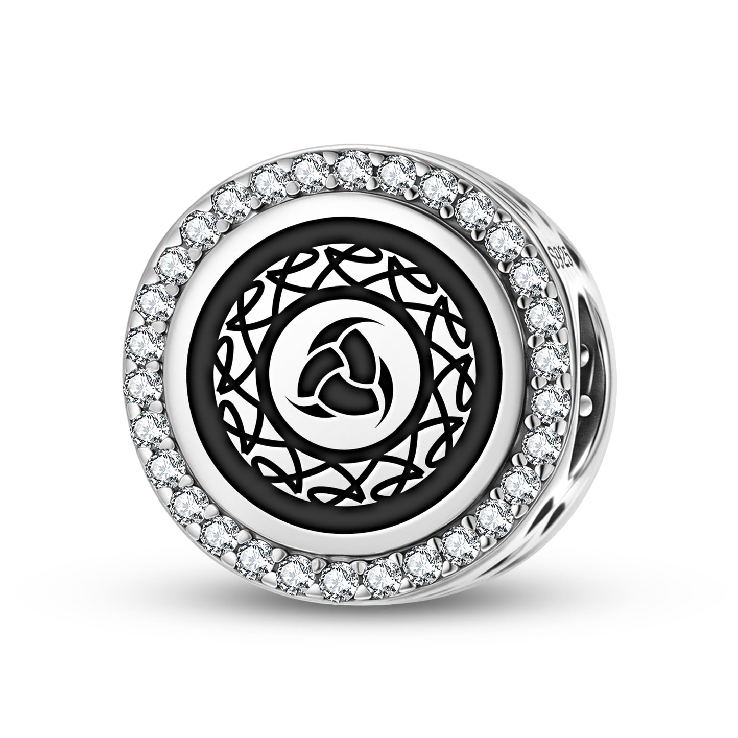 Triple horn of Odin Norse Symbols Charm