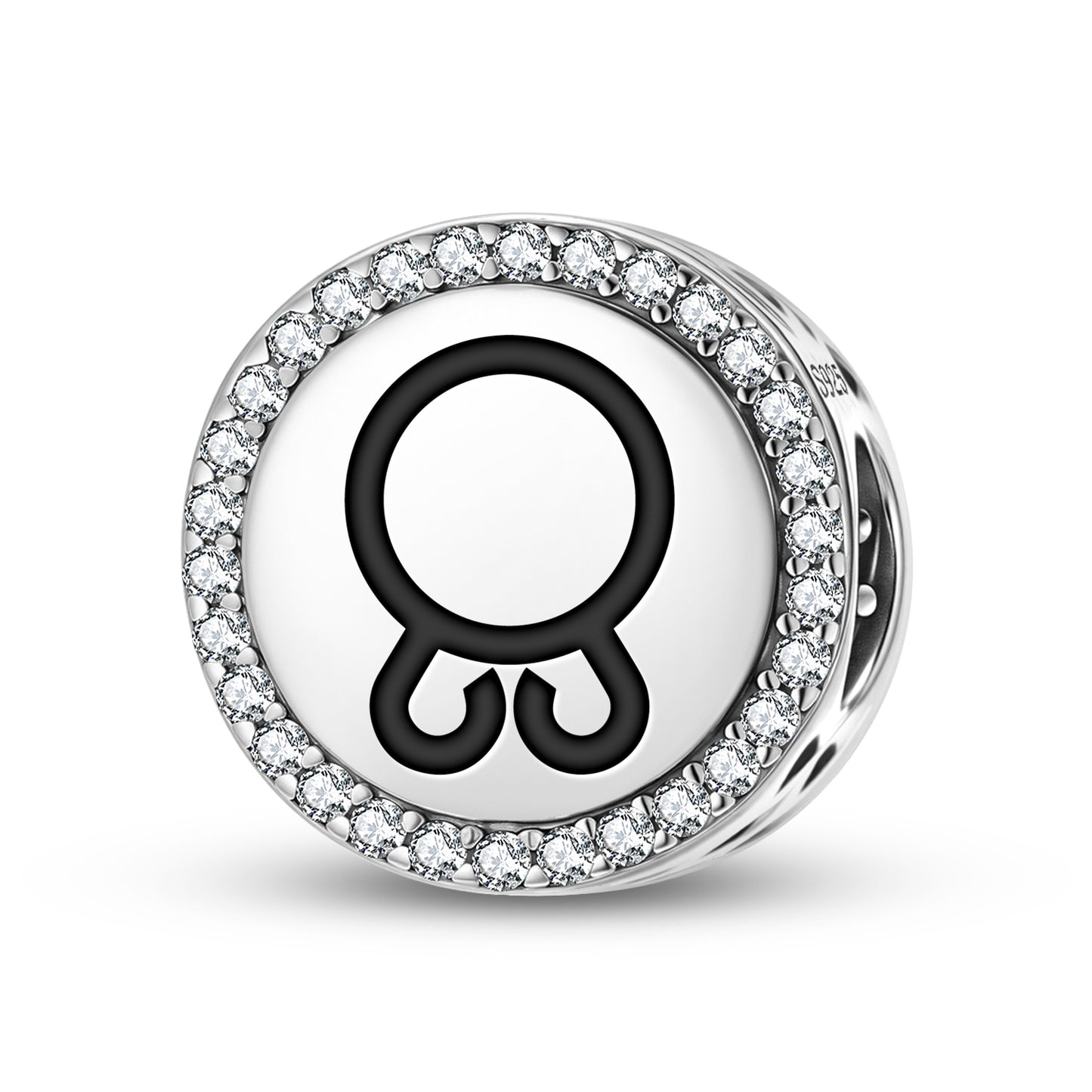 Troll cross Norse Symbols Charm