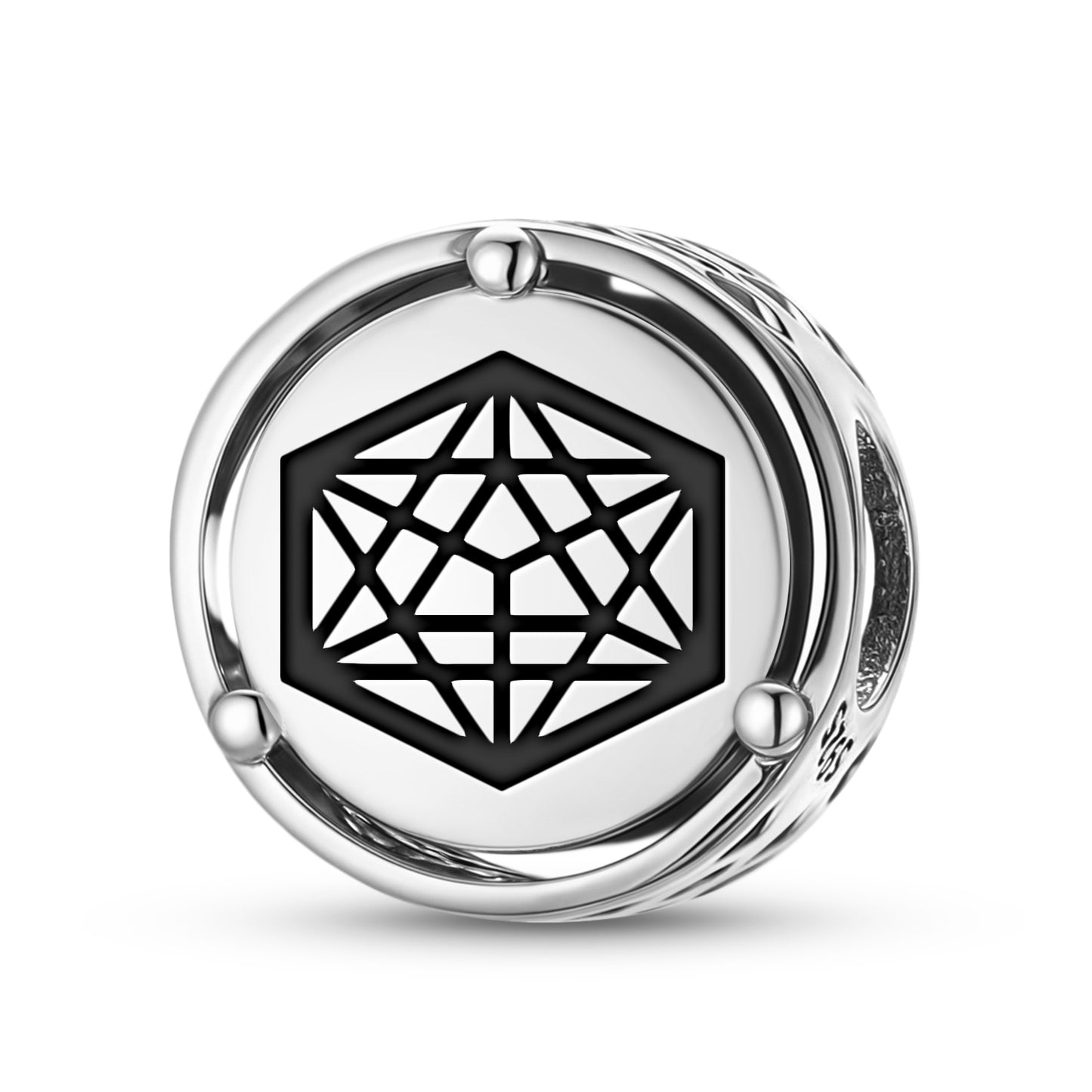 Icosahedron Sacred Geometry Symbols Charm
