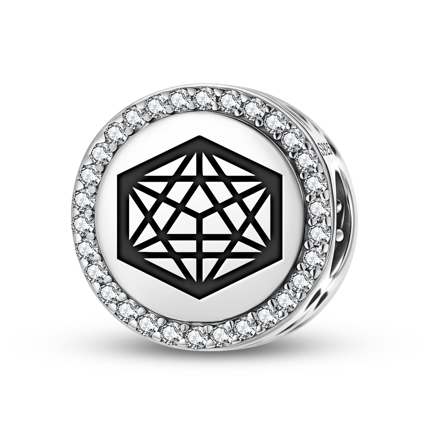 Icosahedron Sacred Geometry Symbols Charm