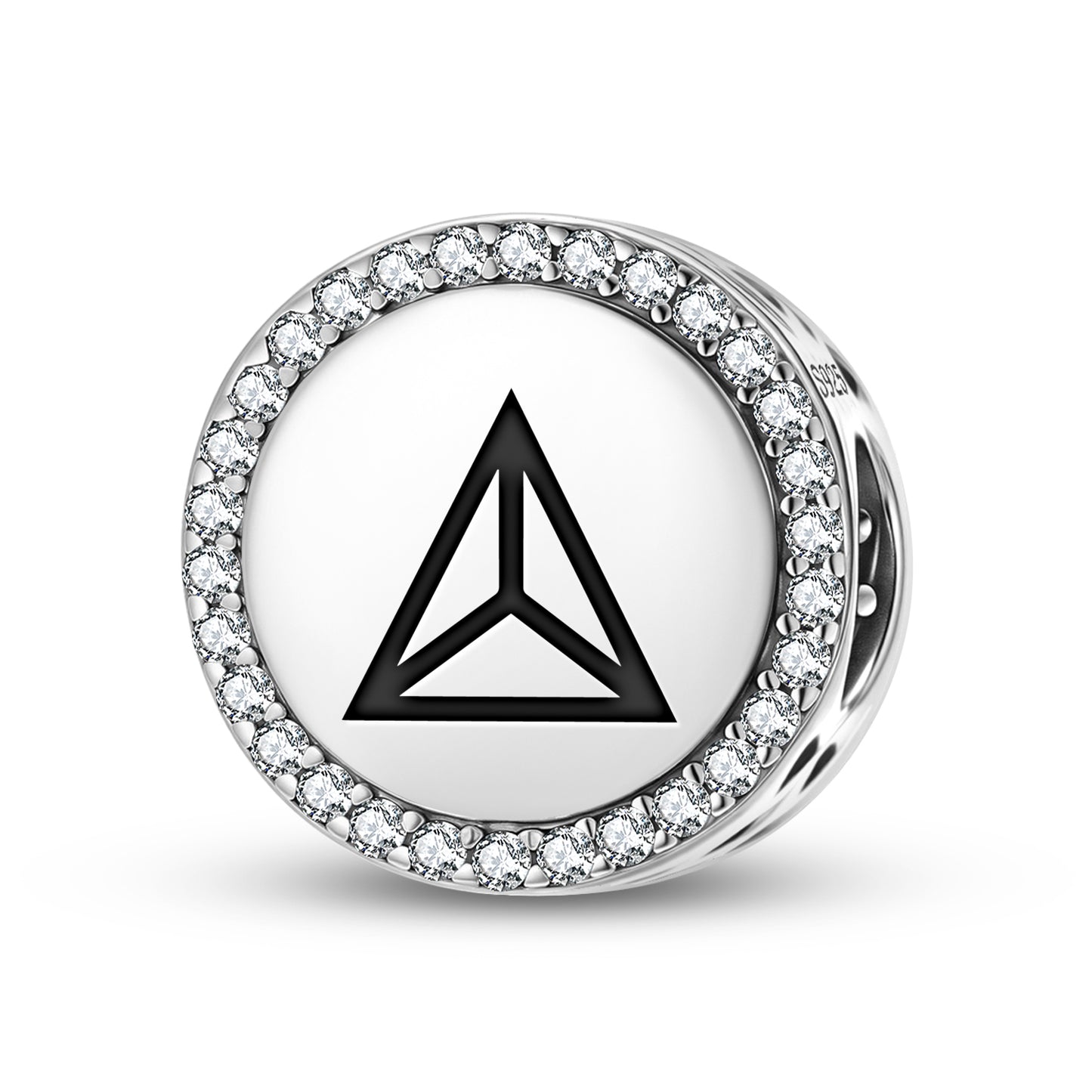 Tetrahedron Sacred Geometry Symbols Charm