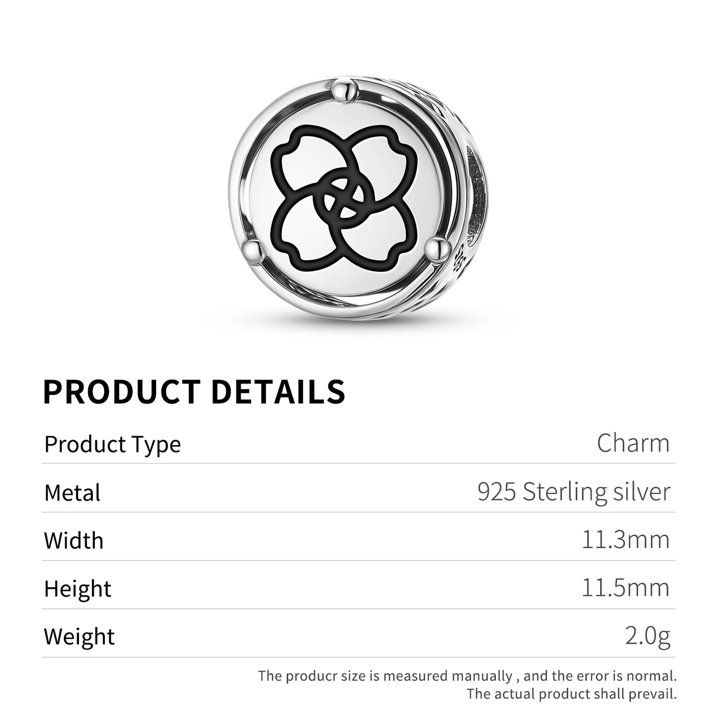 The Syringa Bush Sacred Geometry Symbols Charm