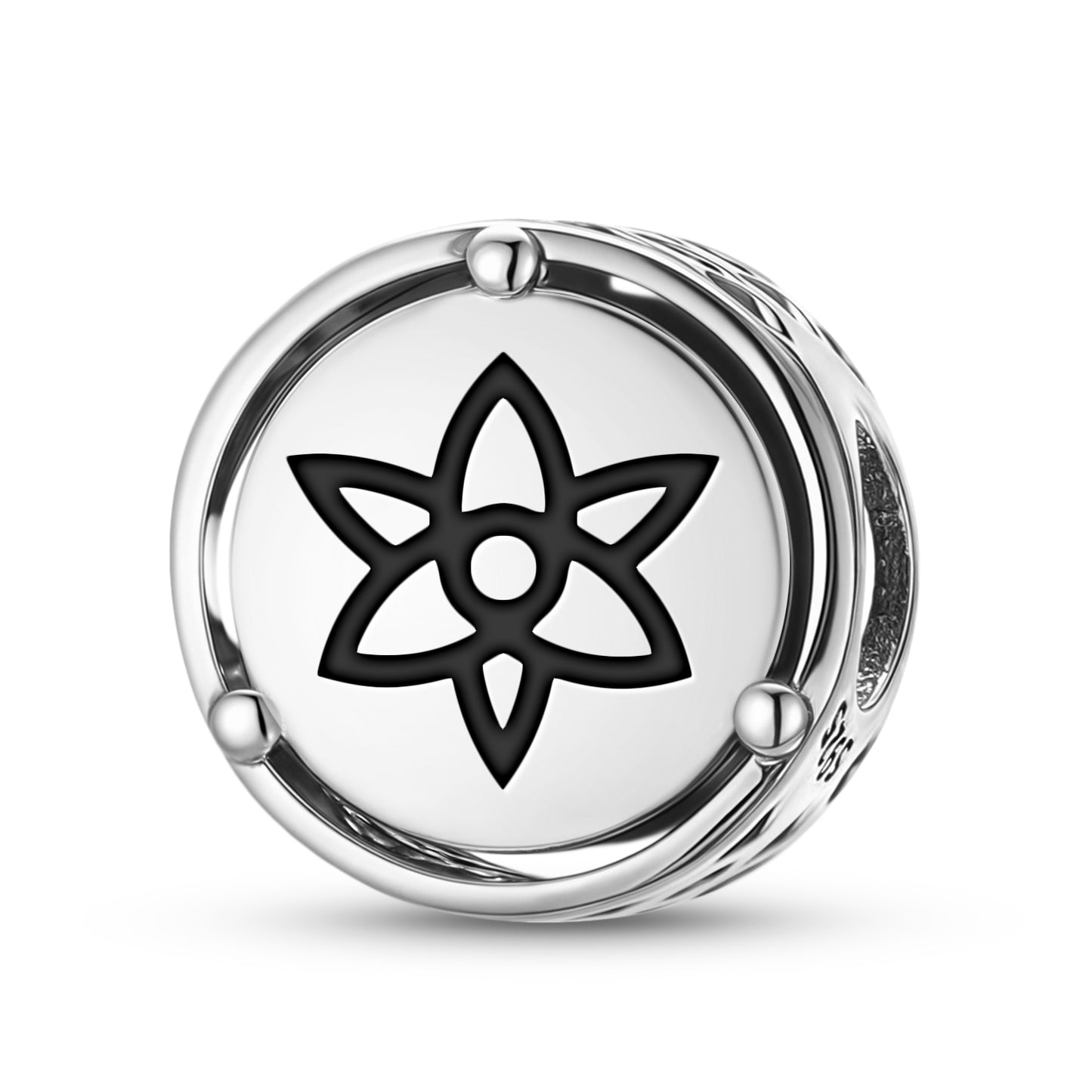 The Lily Sacred Geometry Symbols Charm