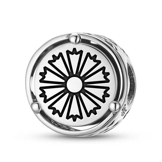 The Daisy Sacred Geometry Symbols Charm