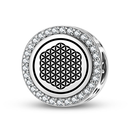 Flower of Life Sacred Geometry Symbols Charm