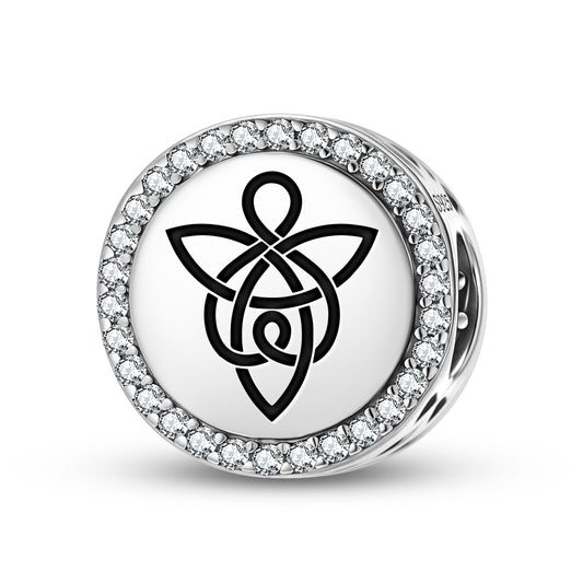 Celtic Angel's Knot  Charm
