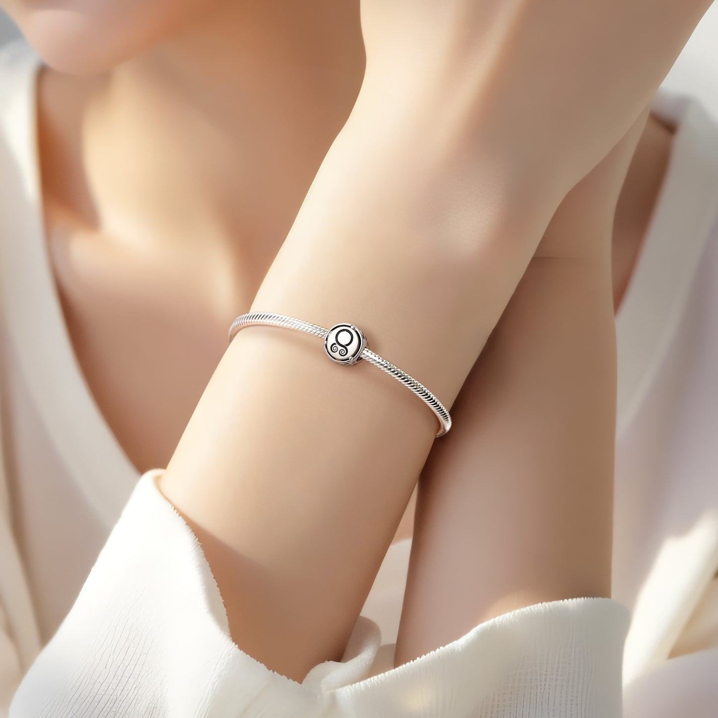 Troll Cross Symbol  Charm