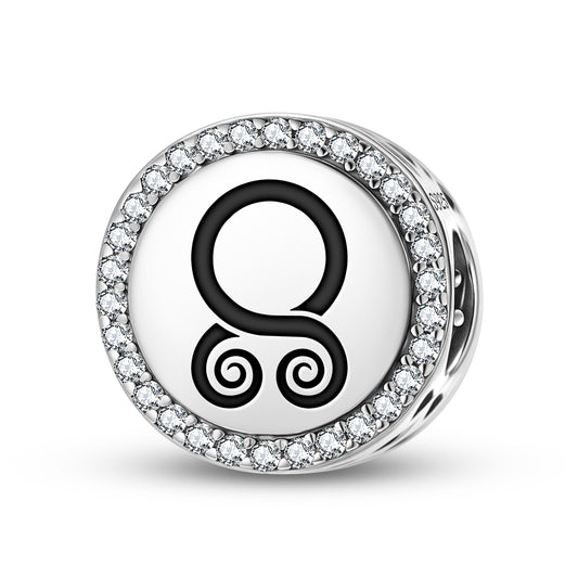 Troll Cross Symbol  Charm