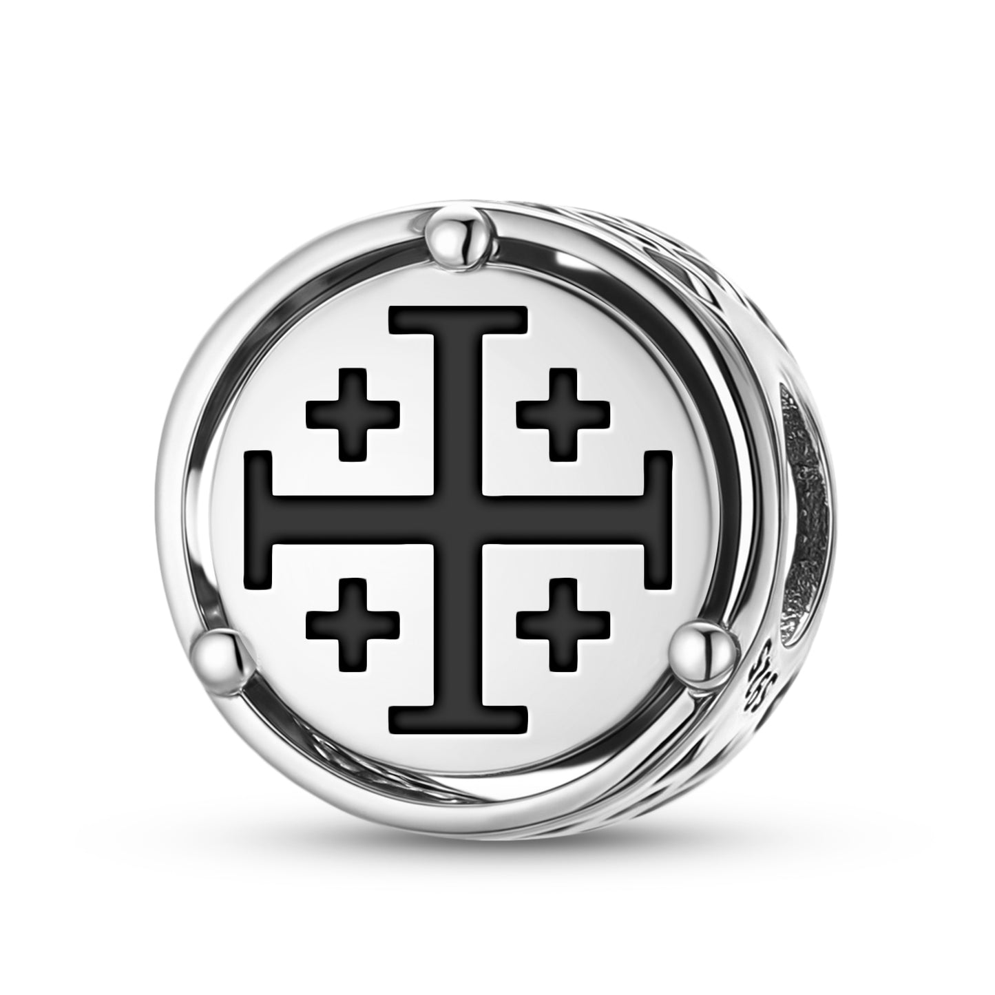 Jerusalem Cross  Charm
