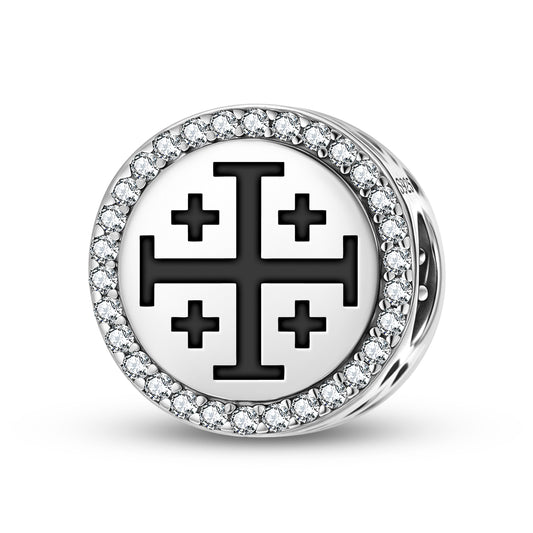 Jerusalem Cross  Charm