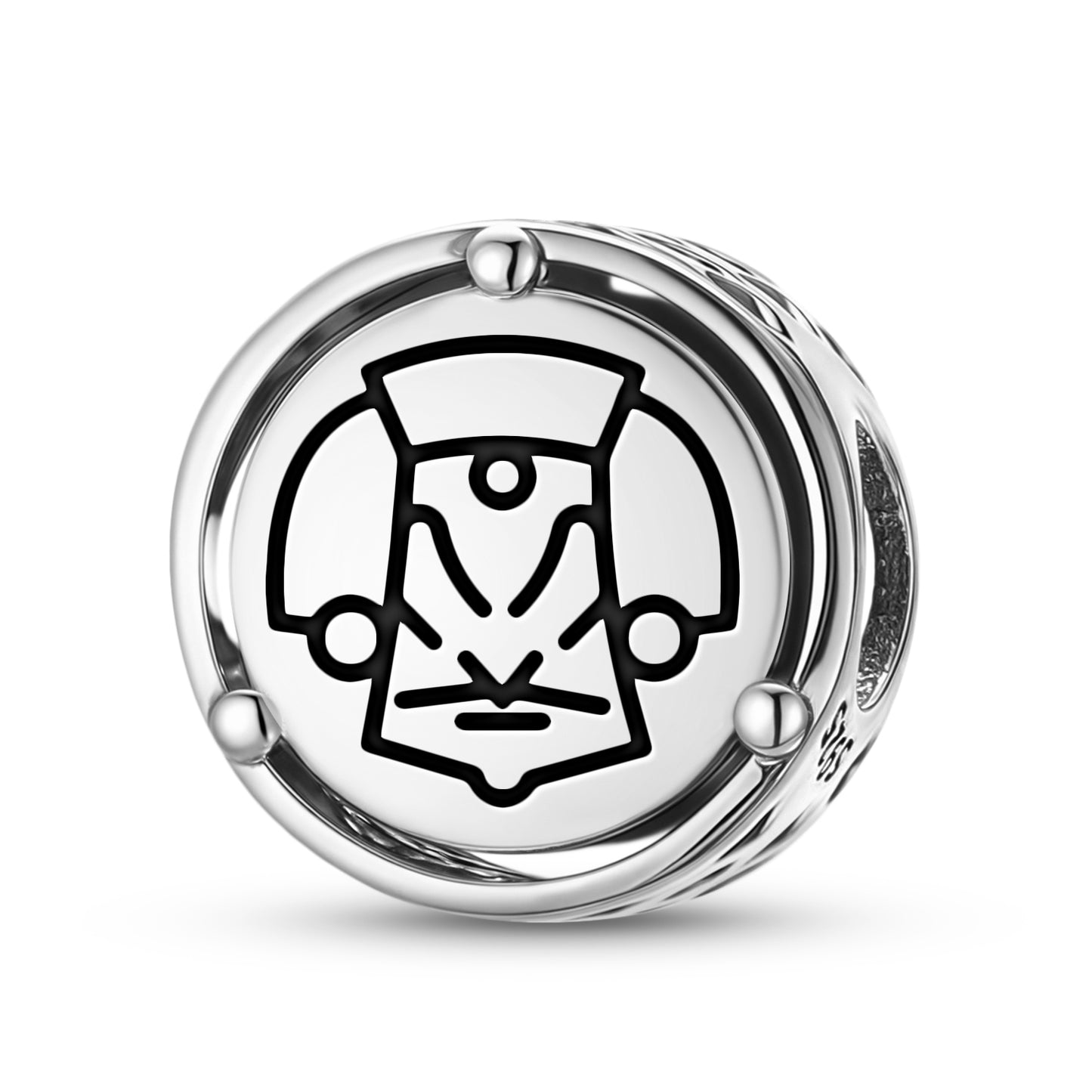 Mayan mask Mayan Symbols Charm