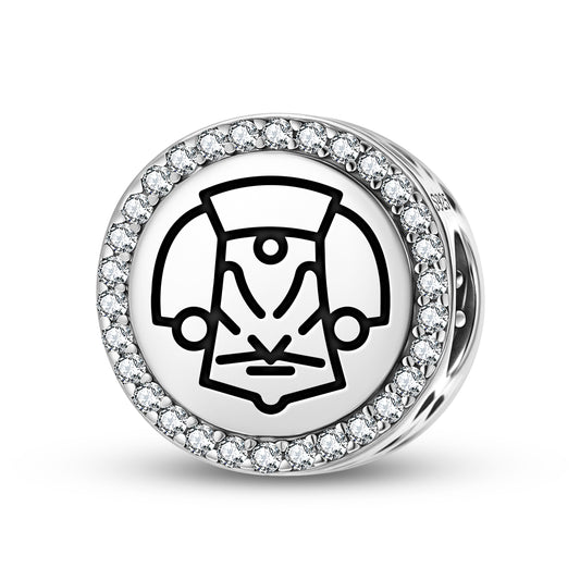 Mayan mask Mayan Symbols Charm