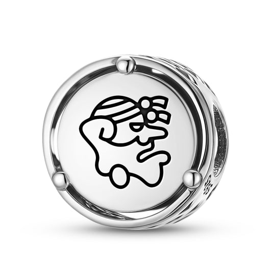 Ek Chuah Mayan Symbols Charm