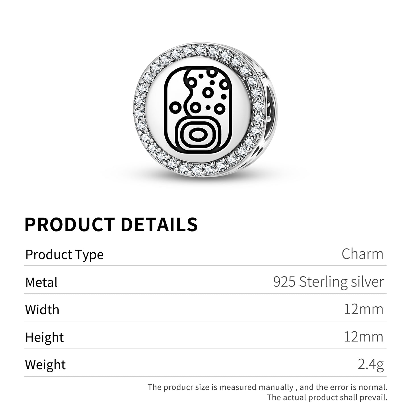 Wayob Mayan Symbols Charm