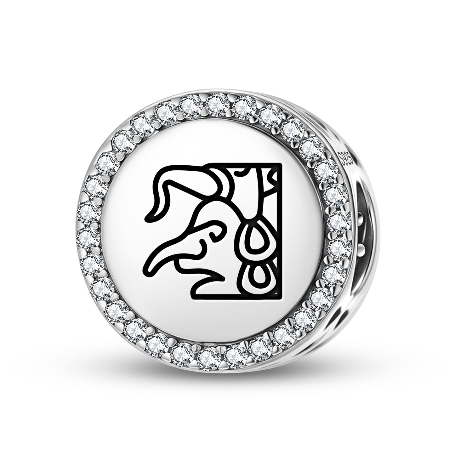 Chaac Mayan Symbols Charm