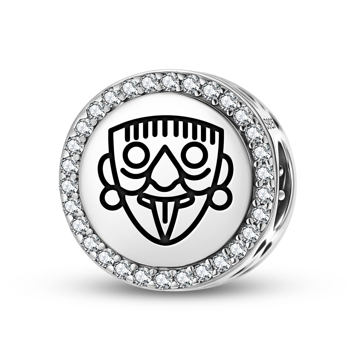 Kinich Ahau Mayan Symbols Charm