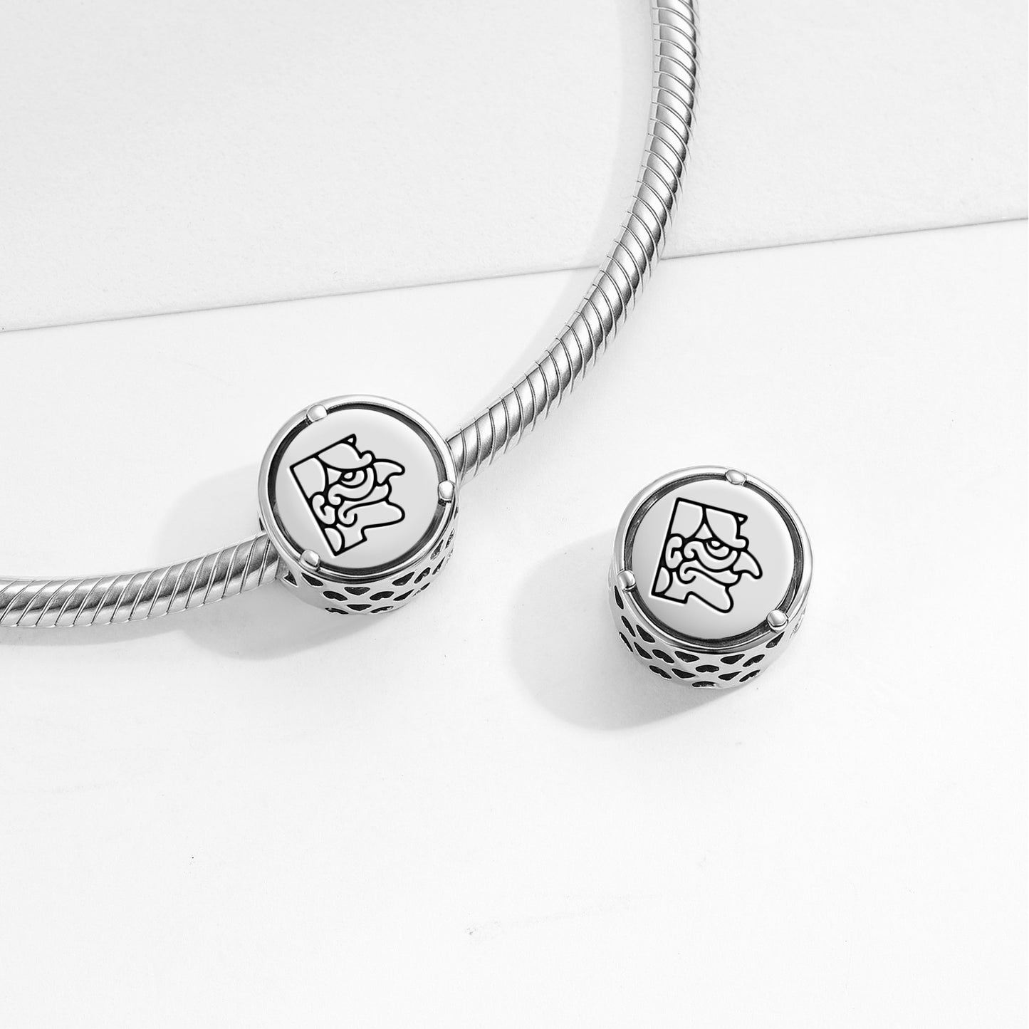 Kʼawiil Mayan Symbols Charm