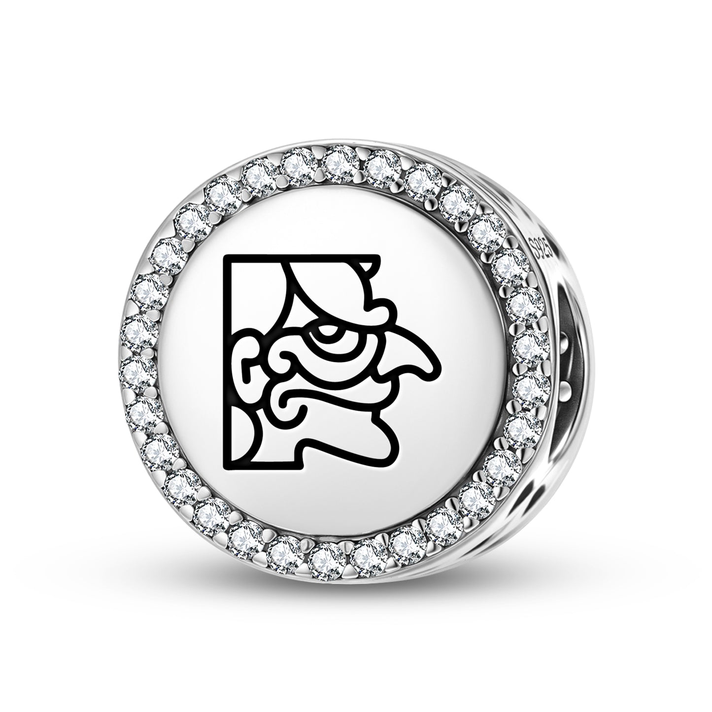 Kʼawiil Mayan Symbols Charm