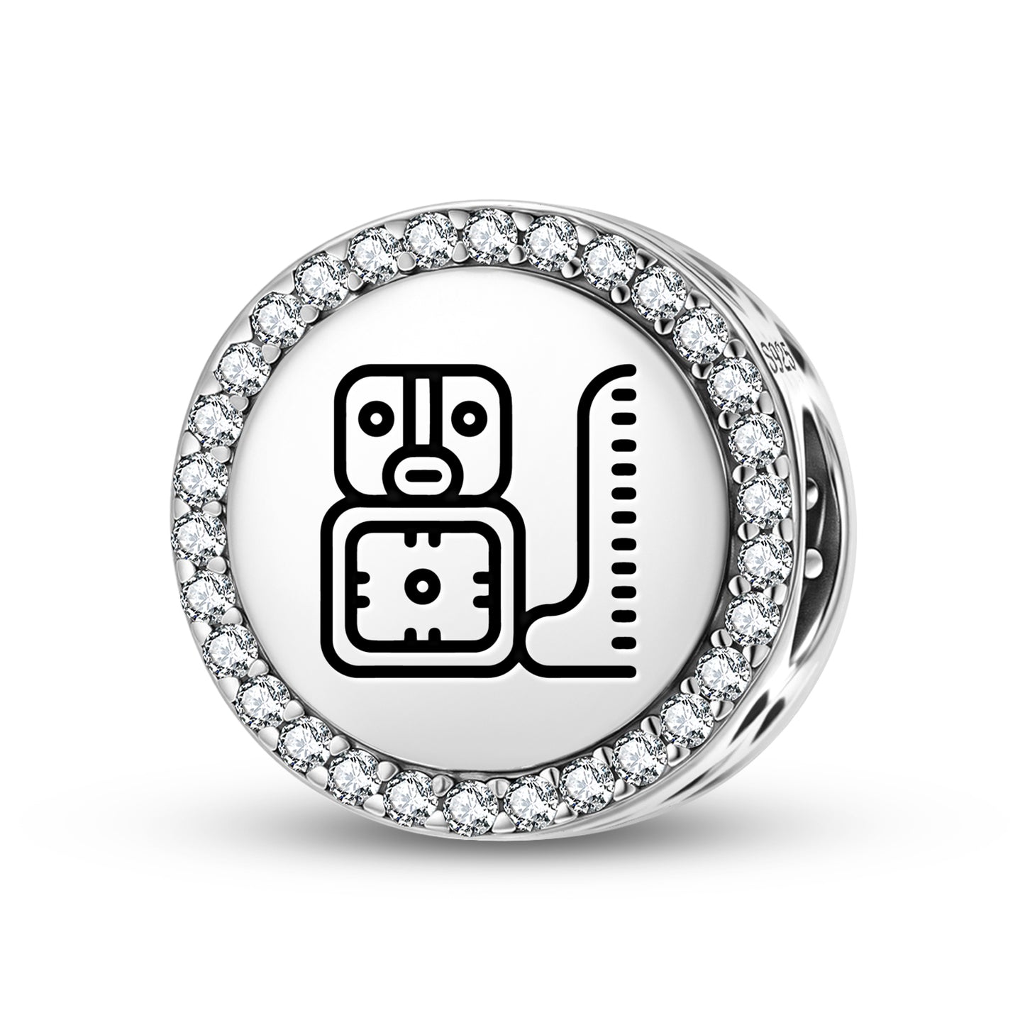 East Bakab – Likin Mayan Symbols Charm