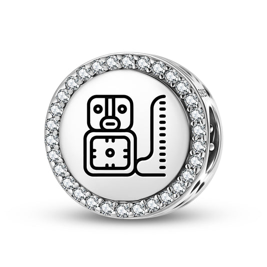 East Bakab – Likin Mayan Symbols Charm