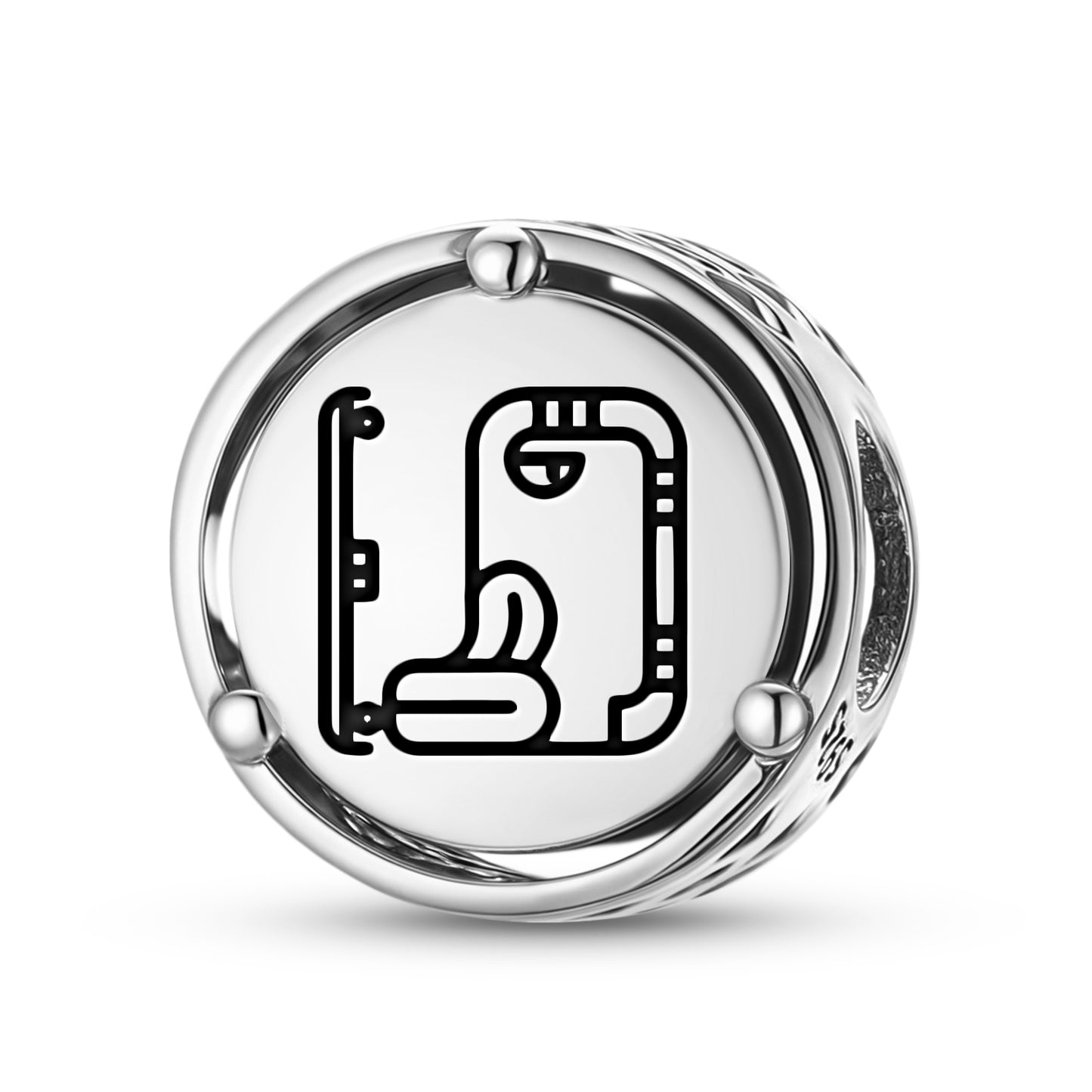 North Bakab Mayan Symbols Charm