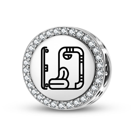 North Bakab Mayan Symbols Charm