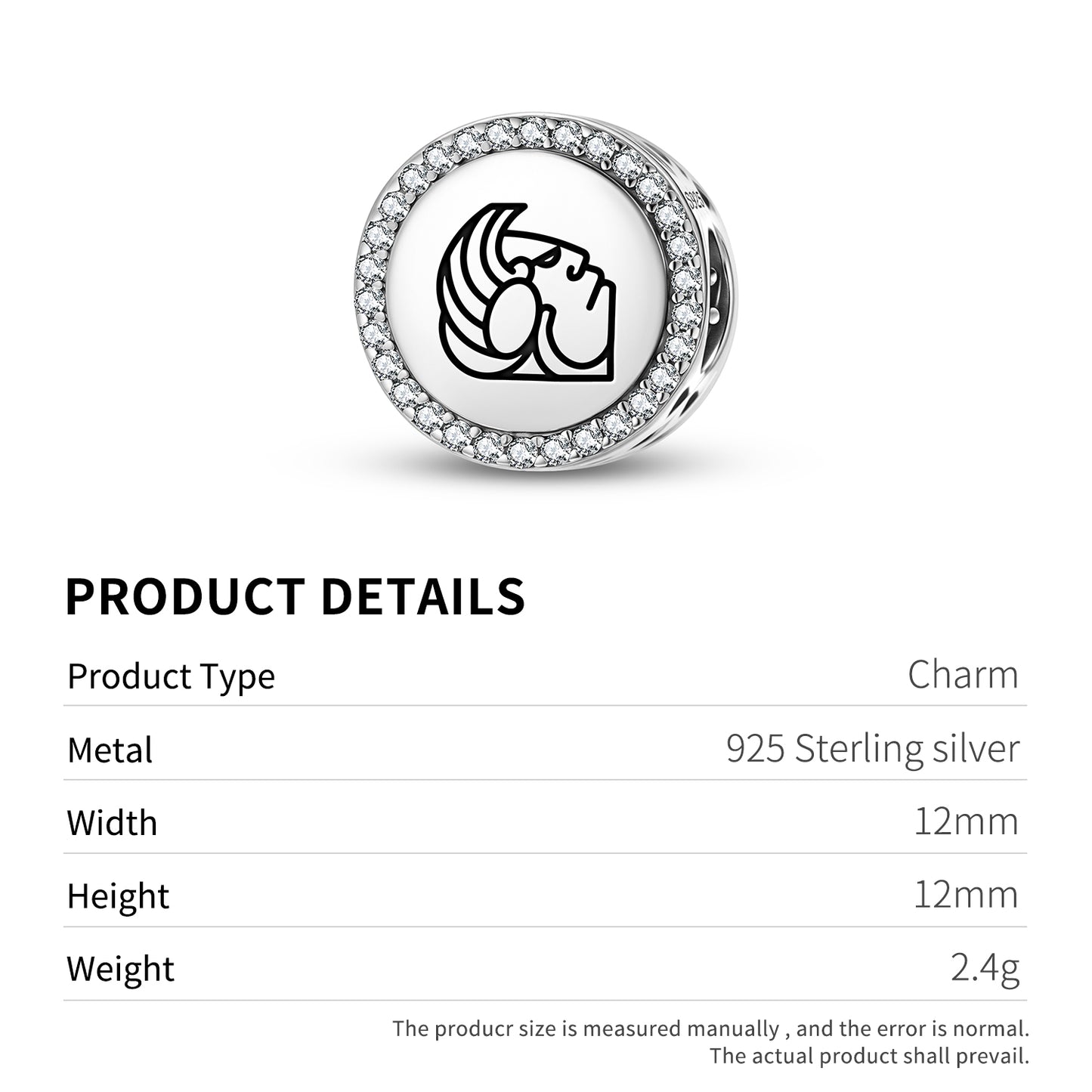 Teel Kusam Mayan Symbols Charm