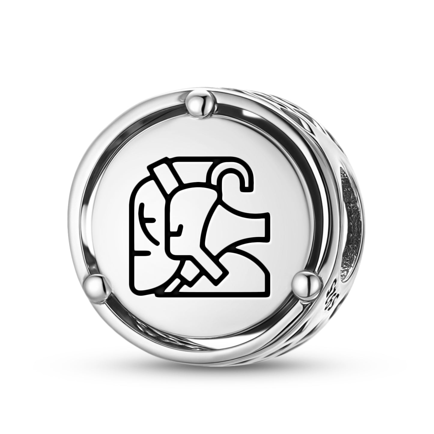 Yum Kaax Mayan Symbols Charm